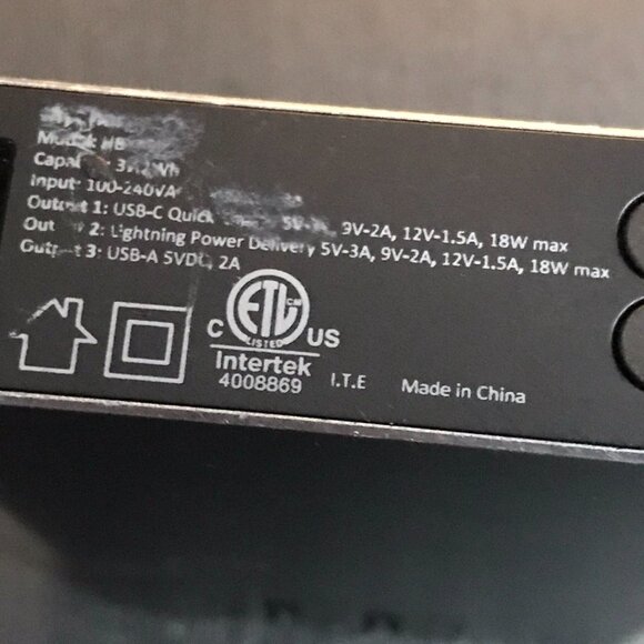 myCharge - HUB Turbo 6700 mAh Portable Charger for Most Mobile Devices - Gray - Picture 5 of 6